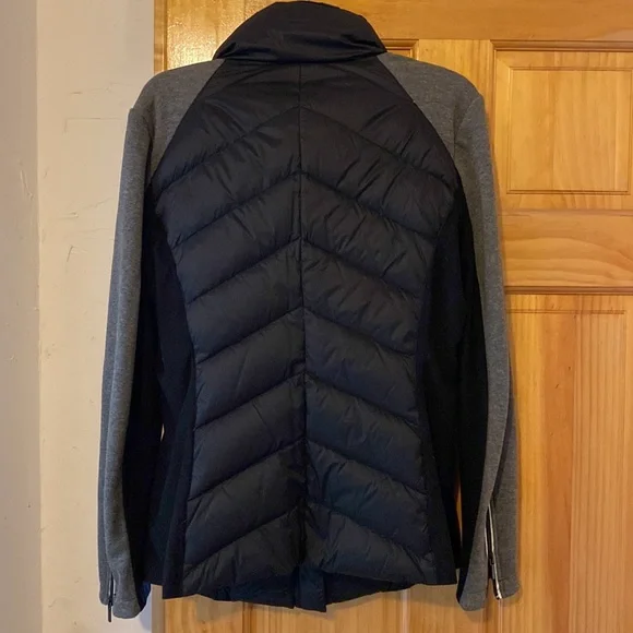 Blanc Noir 80%Down 20%Feather Fill Combination Puffer NeverUsed